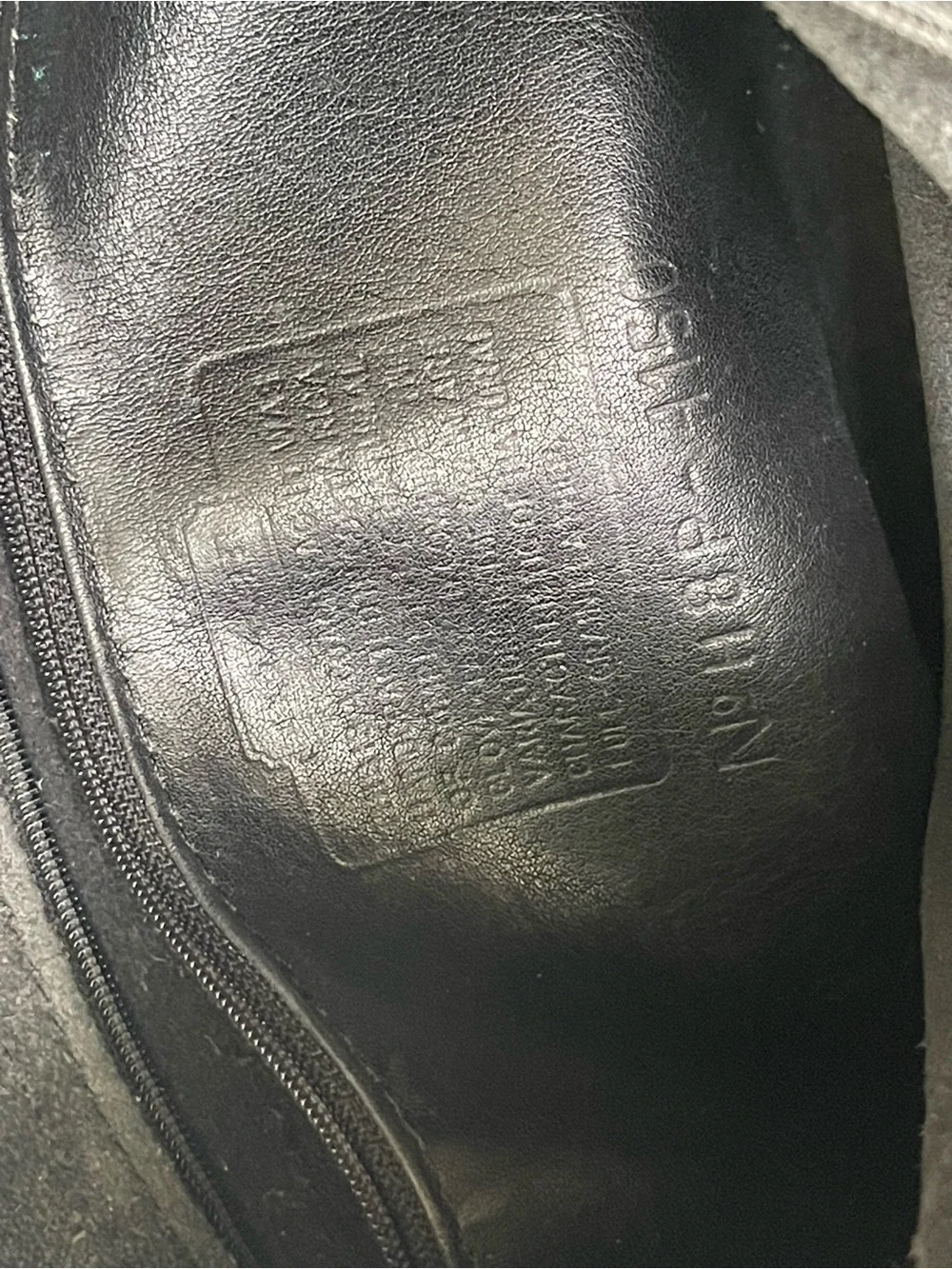 Coach Soho Fletcher Vintage Black Leather Bag